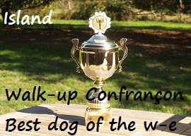 Coupe du meilleur chien du week-end à Confrançon